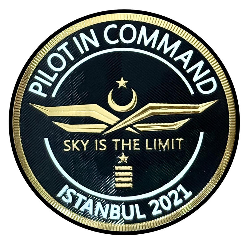 Pilot In Command Plastik (PVC) Peç / Arma