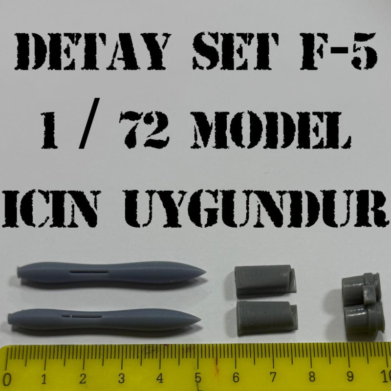 DETAY SET F-5 maket aksesuar