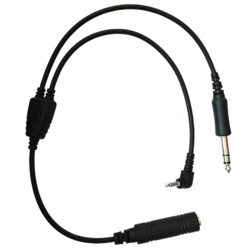 RAAR CC-03 GA  TWIN PLUG AUDIO RECORD 3.5 MM AUX CABLE