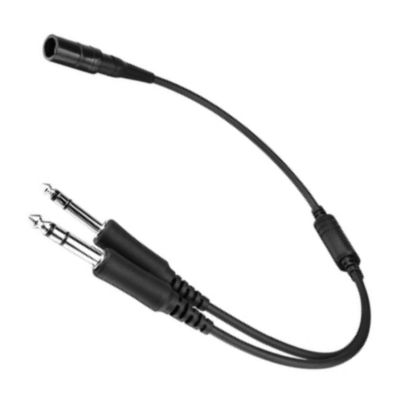 RAAR CC-06 BOSE A 20 HEADSET 6 PIN LEMO TO GA CONVERTER