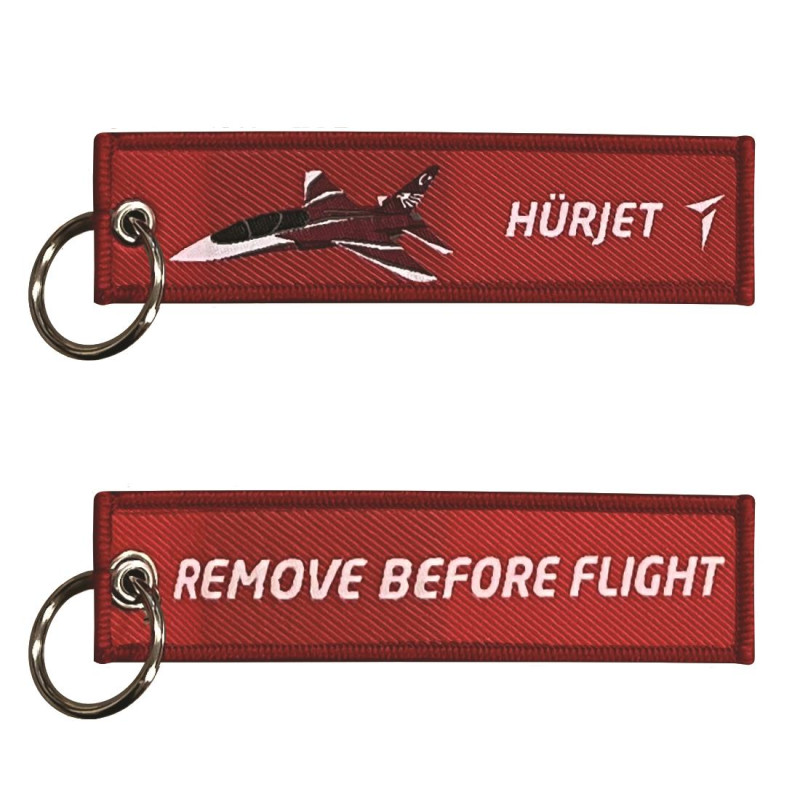 KUMAS ANAHTARLIK KIRMIZI ( HÜRJET )