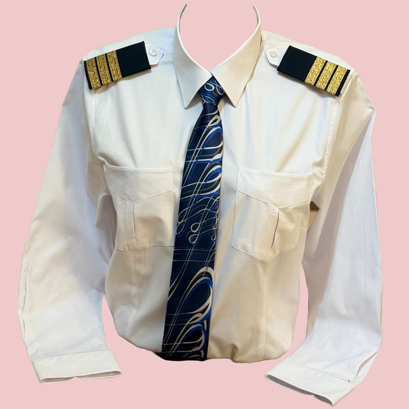 Gömlek Uzun Kollu Kadın Pilot Gömleği