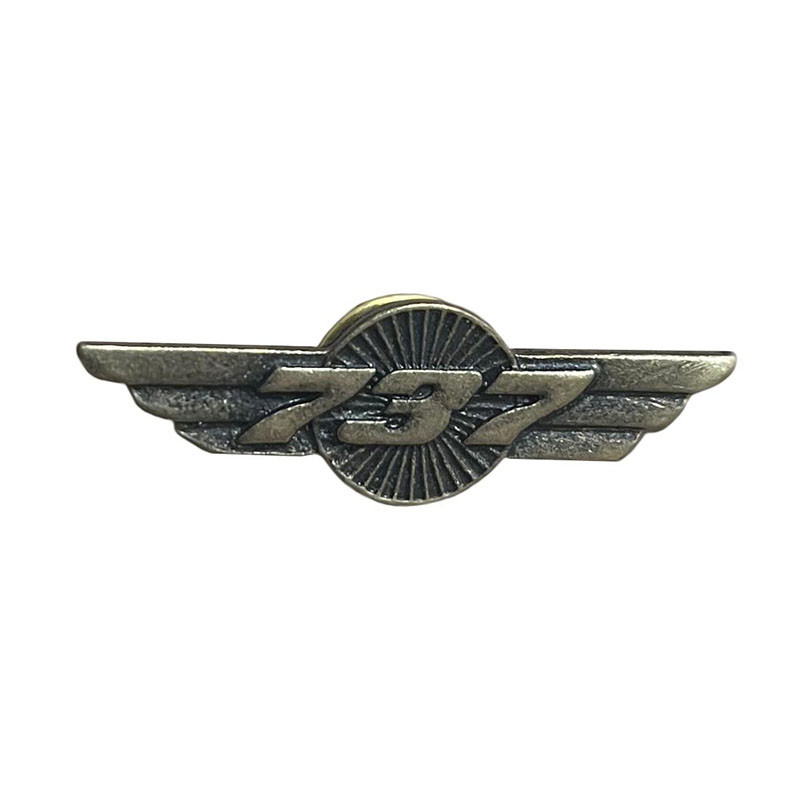 Metal Bröve Boeing 737 Rozeti